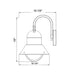 Westgate WSO 20W/30W/40W LED Seaside Outdoor Wall Lantern, 3CCT Selectable, 120-277V, Decorative Horizontal Arm
