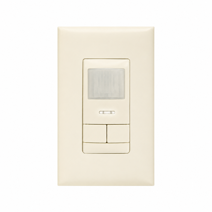 Sensor Switch WSX PDT 2P Dual Relay Wall Switch Sensor, Dual Technology
