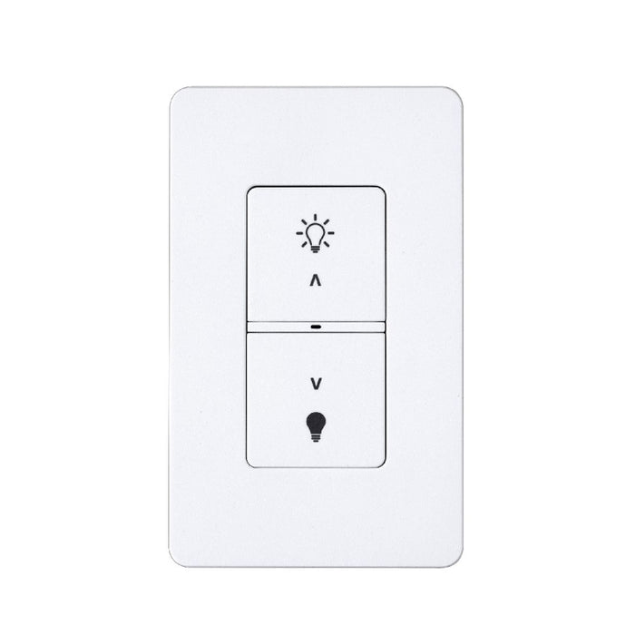 Daintree WWD2-2 2-Button Wall Dimmer, Recess Mount