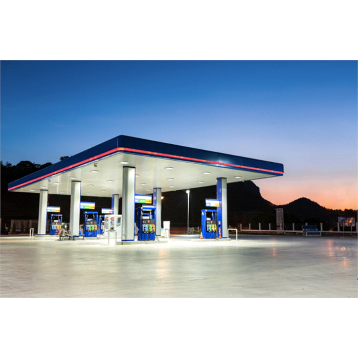 Lithonia XPCNY LED Canopy, CCT & Lumens Selectable, 80 CRI, PC/Flat Clear Lens, 120-277V