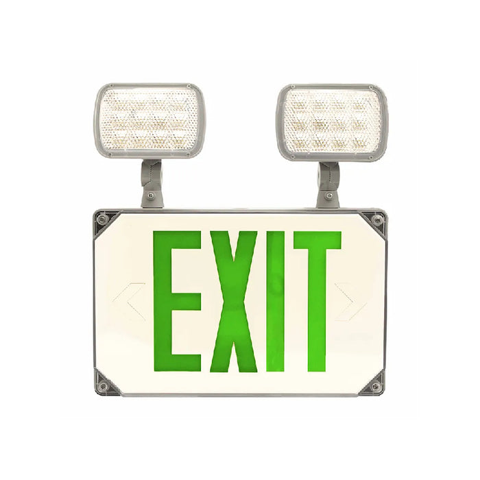 Westgate XT-CLWP Wet Location Combo LED Exit & Emergency Sign