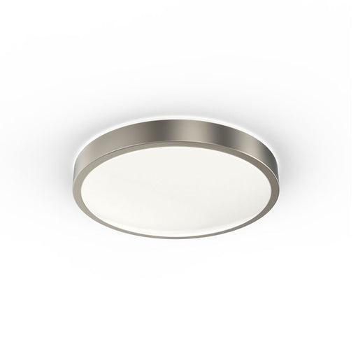 Juno FMLACL 14IN RD SWW5 90CRI Lacuna 14" Round LED Flush Mount, 2700K/3000K/3500K/4000K/5000K Switchable, up to 1511 Lumens, 120V, Brushed Aluminum