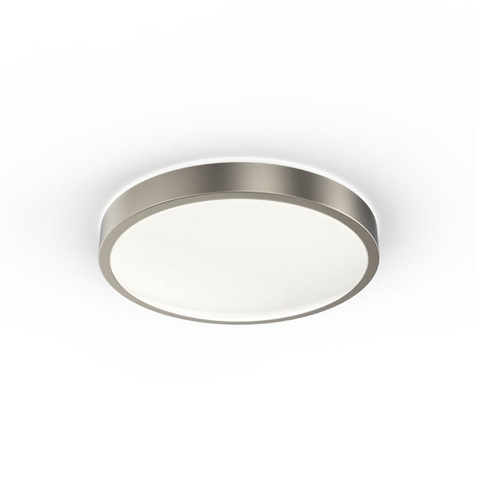Juno FMLACL 14IN RD SWW5 90CRI Lacuna 14" Round LED Flush Mount, 2700K/3000K/3500K/4000K/5000K Switchable, up to 1511 Lumens, 120V, Brushed Aluminum