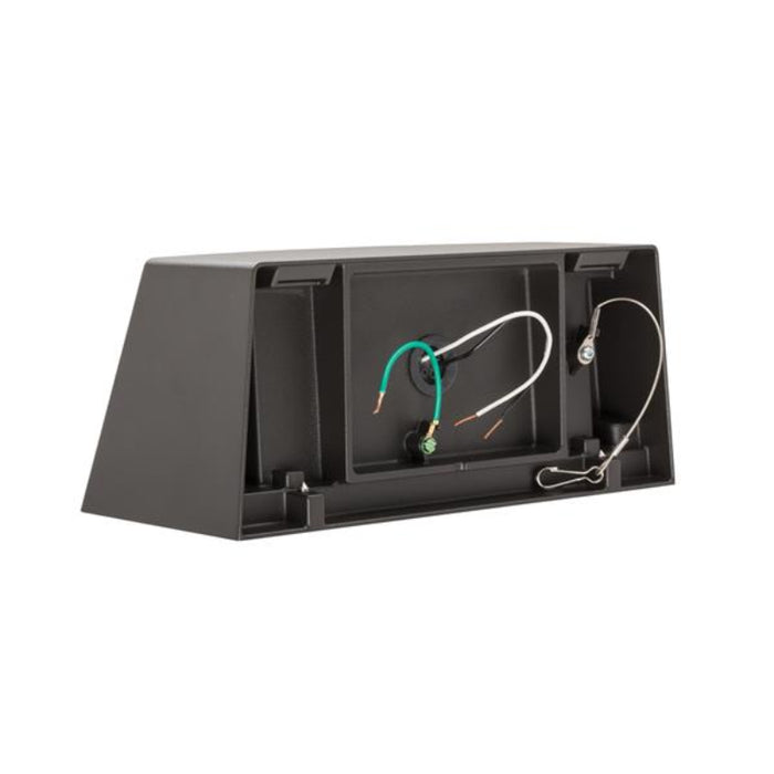 Lithonia ARC1 LED P2 LED Wall Mount w/ Emergency Battery, 2000lm, 4000K, 120-277V, Dark Bronze