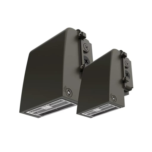 Lumark AWP 55W/65W/75W LED Architectural Medium Smooth Wall Pack, 3CCT Selectable, 120-347V