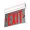 Lithonia BE W SM Basics Edge-lit Exit Sign, Surface Mount