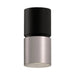 Westgate CMC6-2TONE 6" 18W/24W/30W LED 2-Tone Architectural Ceiling Cylinder, 3CCT Selectable, 120–277V - Black/ Brushed Nickel