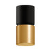 Westgate CMC6-2TONE 6" 18W/24W/30W LED 2-Tone Architectural Ceiling Cylinder, 3CCT Selectable, 120–277V - Black/ Gold