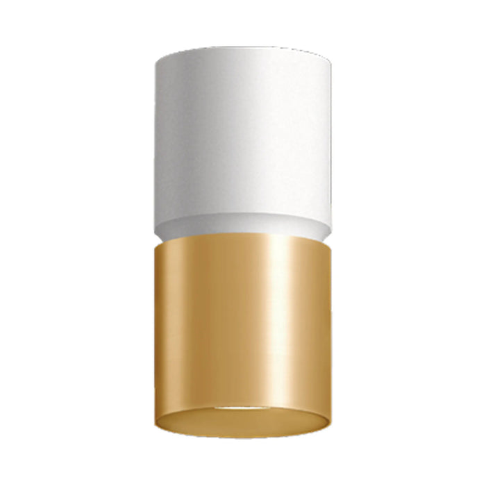 Westgate CMC6-2TONE 6" 18W/24W/30W LED 2-Tone Architectural Ceiling Cylinder, 3CCT Selectable, 120–277V - White/ Gold