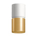Westgate CMC6-2TONE 6" 18W/24W/30W LED 2-Tone Architectural Ceiling Cylinder, 3CCT Selectable, 120–277V - White/ Gold
