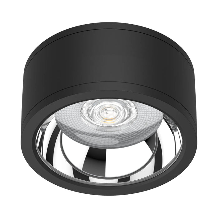 Westgate CMCW Series LED IP65 Surface Mount LED Cylinder Downlight, 3CCT Selectable, 120V, 36° Beam - Black/40W