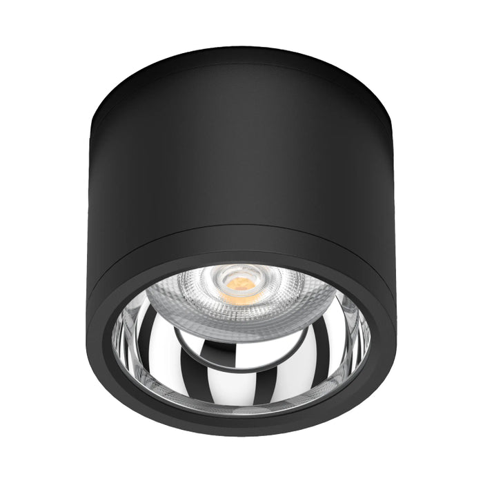 Westgate CMCW Series LED IP65 Surface Mount LED Cylinder Downlight, 3CCT Selectable, 120V, 36° Beam - Black/25W