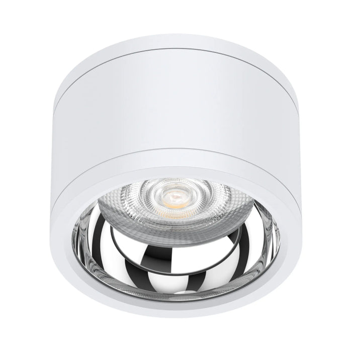 Westgate CMCW Series LED IP65 Surface Mount LED Cylinder Downlight, 3CCT Selectable, 120V, 36° Beam - White/30W