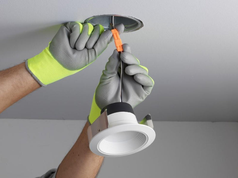 Juno Contractor Select 6-Pack QC6R W G Quick Connect 6" Remodel IC Housing with Push in Connectors & Gasket, 6-Pack