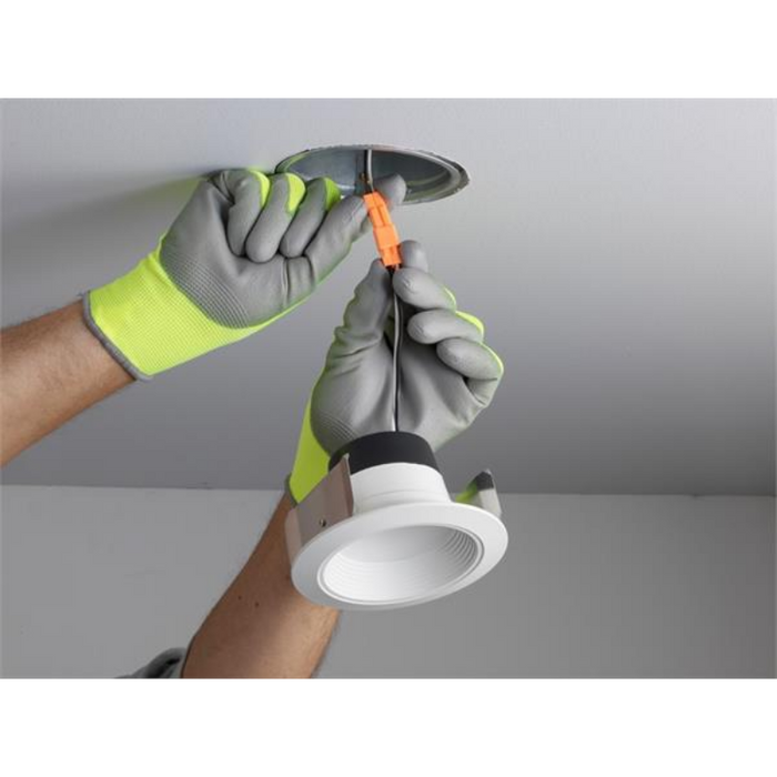 Juno Contractor Select QC6 6" Quick Connect New Construction Housing with Push-In Connectors and Gasket, 120V