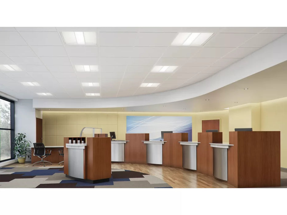 Corelite D3X LuminousPlus 2x4 LED Recessed Troffer