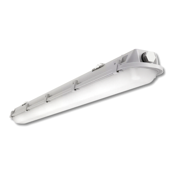 Lithonia Contractor Select CSVT 24 IN LED Vapor Tight Light, Switchable 2000/3000/4000LM,Switchable CCT 3500K/4000K/5000K, 120-277V