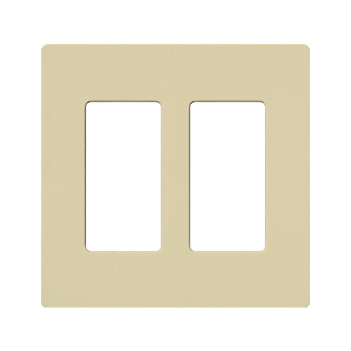 Lutron CW-2 Claro 2-Gang Wallplate