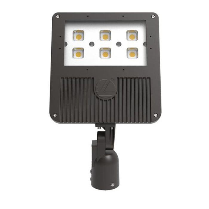 Lithonia DSXF3 LED 107W LED Flood Light, Medium Spot, 120-277V, Slipfitter Mount