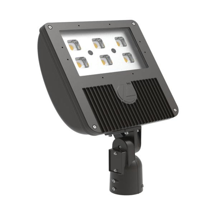 Lithonia DSXF3 LED 107W LED Flood Light, Medium Spot, 120-277V, Slipfitter Mount