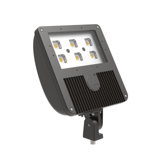 Lithonia DSXF3 LED 107W LED Flood Light, 4000K, 13956 Lumens, Horizontal Medium Flood, 480V, Knuckle Mount