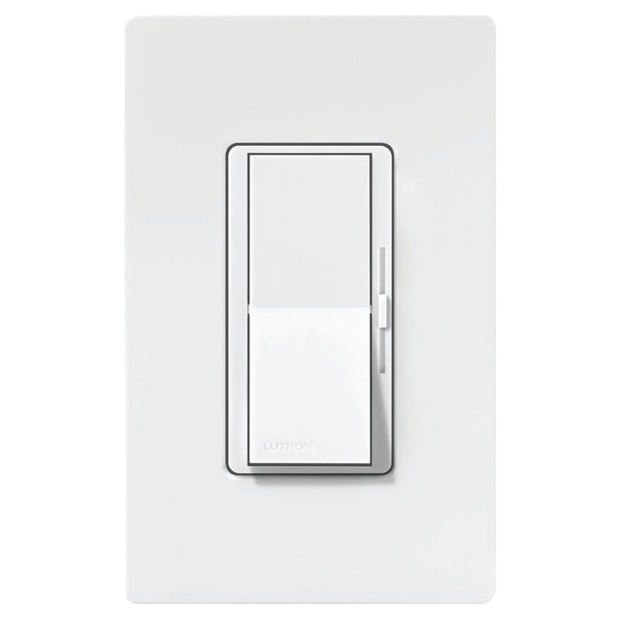 Lutron Diva LED+ Dimmer DVCL-153P – 150W LED / 600W Incandescent Single-Pole/3-Way Dimmer Switch, Preset Paddle
