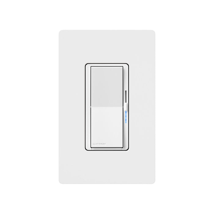 Lutron DVCLN-153P-WH Diva LED+ 150W Dimmer with Night Mode, Single Pole/3-Way/Multi-Location
