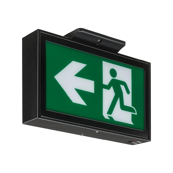 Lithonia EARM Signature Extruded Aluminum Running Man Sign, AC only, Double face, 120V