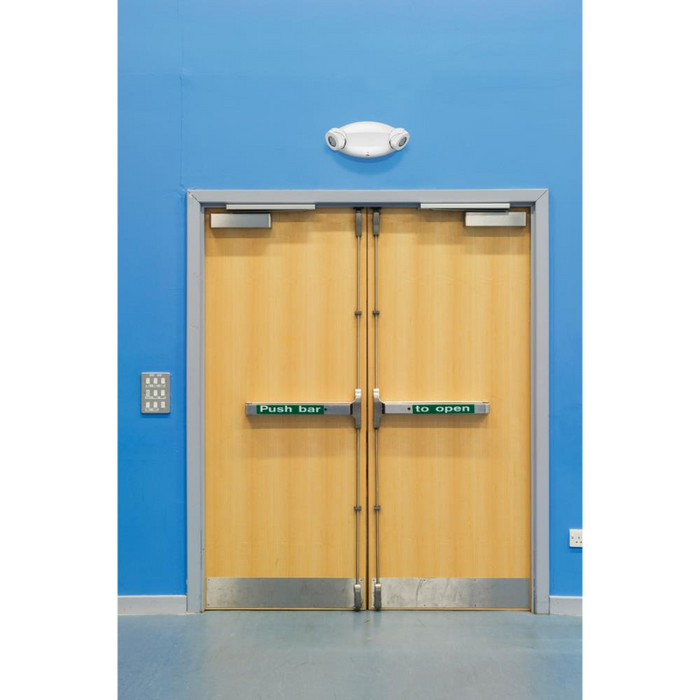 Lithonia ELM4L Quantum High Output Battery LED Adjustable Optics Emergency Light