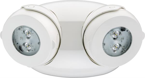 Lithonia ELMRE Quantum LED Adjustable Emergency Remote Light Head, Single Head, 110lm