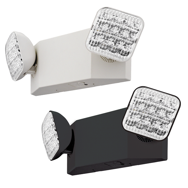 Lithonia EU2C Dual LED Lamp Head Emergency Light