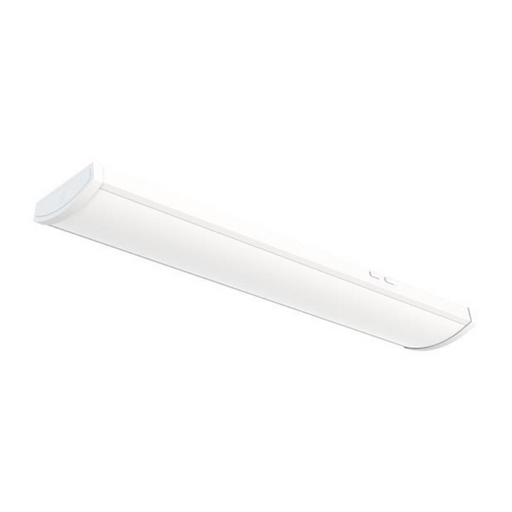 Lithonia Contractor Select FML4W 4-ft 65W Low Profile Wide Housing LED Wraparound, 3CCT & Lumen Selectable, 120V