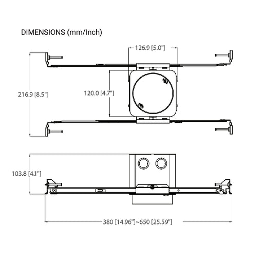 Elite FS-IC-JBOX-AT 2 Hour Fire Rated J-Box