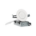Halo HLA 3" Round Super Adjustable Recessed Canless LED Downlight, 5CCT Selectable, 120V, Matte White