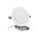 Halo HLA 6" Round Super Adjustable Recessed Canless LED Downlight, 5CCT Selectable, 120V, Matte White