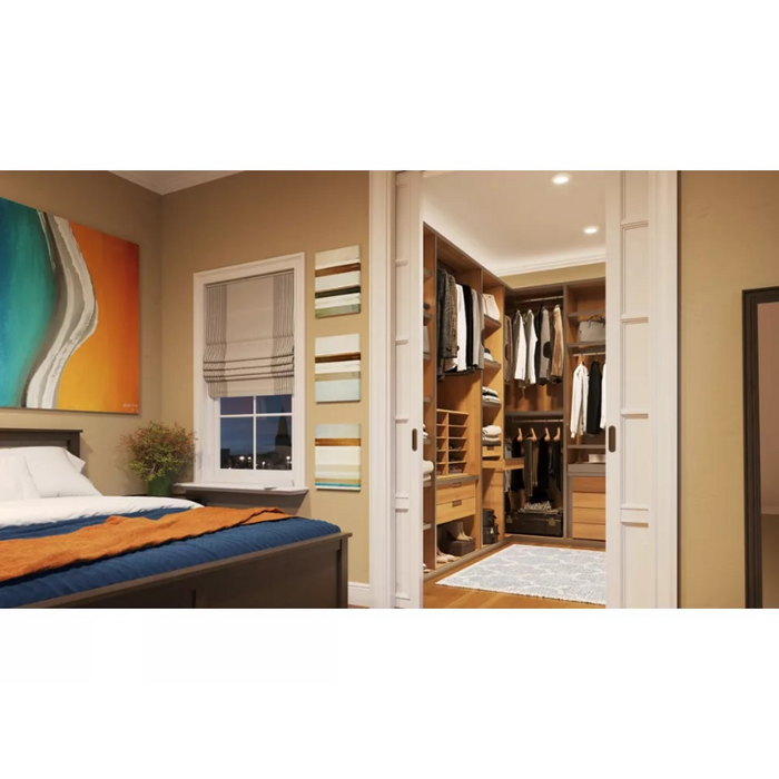 Halo HLCEMS 4" Surface Mount LED Disk Light with Integrated Motion Sensor, 5CCT Selectable, 1075 Lumens, 120V, Matte White