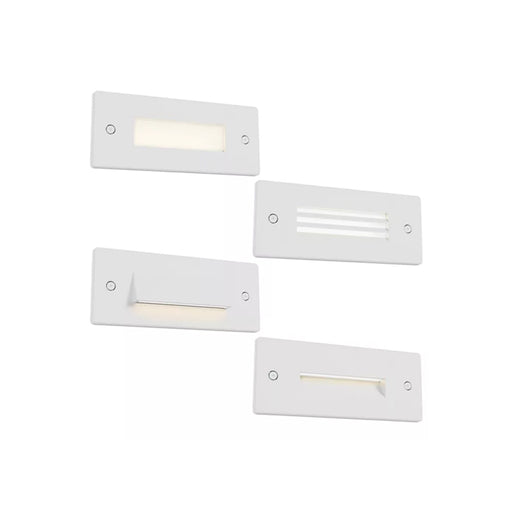 Halo HSLBK 8" 3.9W LED Brick Light, 5CCT Selectable, up to 170 Lm, 120V - Matte White