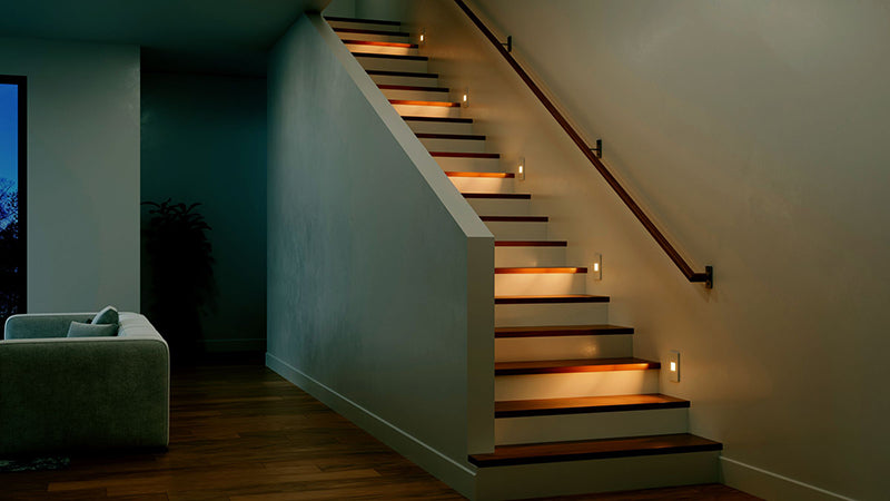 Halo HSL 5" 3.8W LED Step Light, 5CCT Selectable, up to 150 Lm, 120V