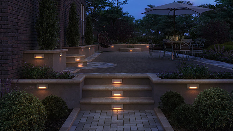 Halo HSLBK 8" 3.9W LED Brick Light, 5CCT Selectable, up to 170 Lm, 120V