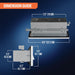 Halo HSLBK 8" 3.9W LED Brick Light, 5CCT Selectable, up to 170 Lm, 120V