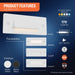 Halo HSLBK 8" 3.9W LED Brick Light, 5CCT Selectable, up to 170 Lm, 120V