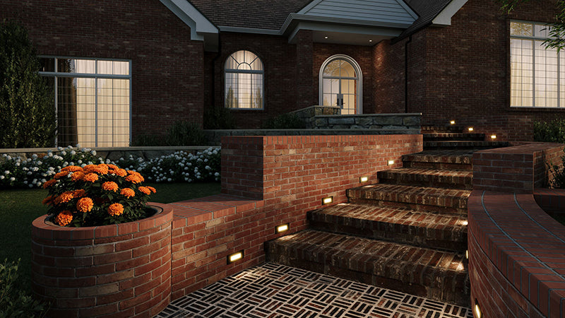 Halo HSLBK 8" 3.9W LED Brick Light, 5CCT Selectable, up to 170 Lm, 120V