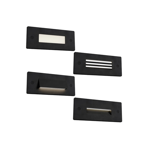Halo HSLBK 8" 3.9W LED Brick Light, 5CCT Selectable, up to 170 Lm, 120V - Matte Black