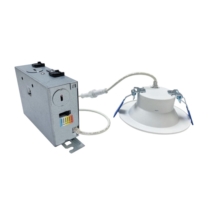 Halo LCR408RD 4" Canless LED Downlight, CCT Selectable, 800 Lumen