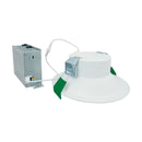 Halo LCR810RD 8" Canless LED Downlight with Emergency Battery Pack, CCT Selectable, 1000 Lumen