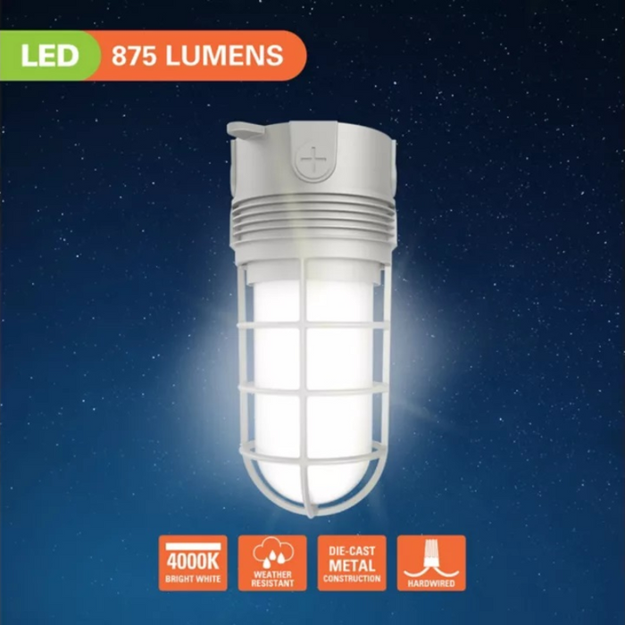 Halo VT 9W LED Vapor Tight, 4000K, 120-277V