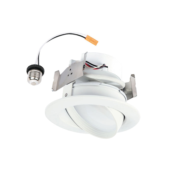 Halo RA4LS 4" Baffle Adjustable Recessed LED Trim, Lumen & CCT Selectable