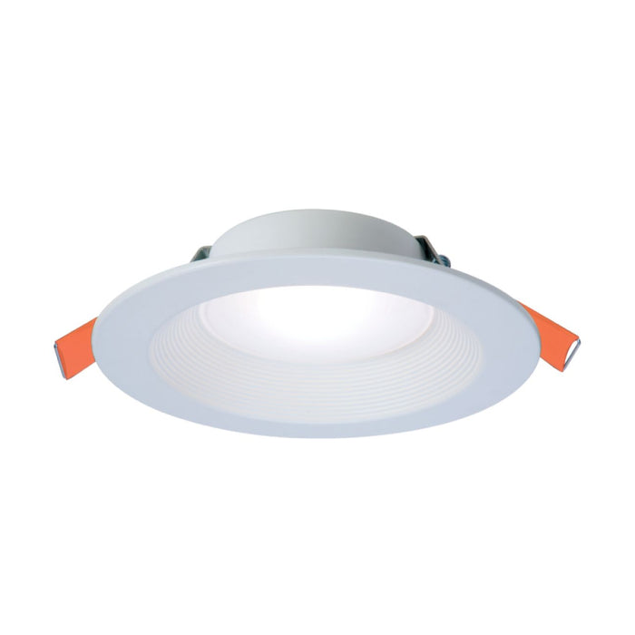 Halo RL606 6" Canless Recessed Downlight, 600 Lumens CCT Selectable with Dim to Warm, White
