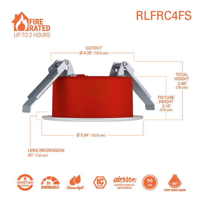 Fire Baffles Racking Frame Halo RLFRC4FS 4