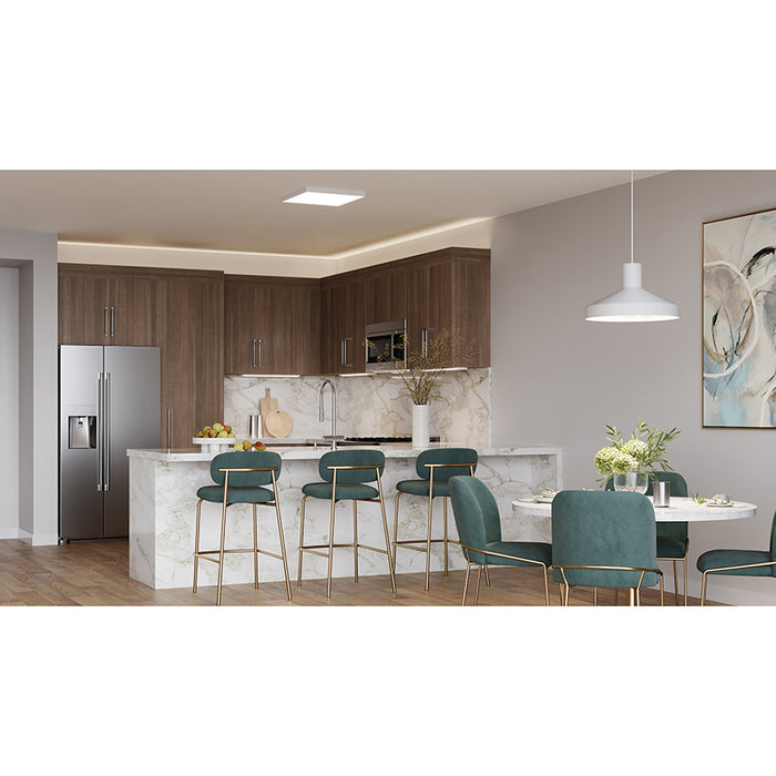 Halo SMX4SLSFS010 4" Square Surface Mount LED Downlight, 5CCT & 3 Lumens Selectable, 120-277V, Matte White